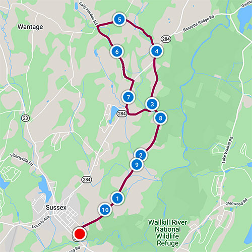 map of the A & P Loop